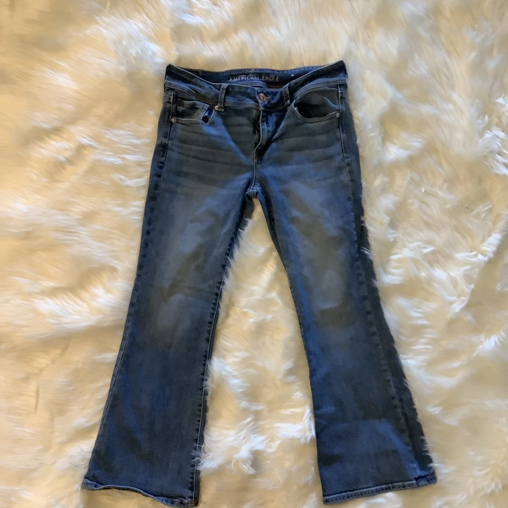 American Eagle size 10 x-short kick boot jeans